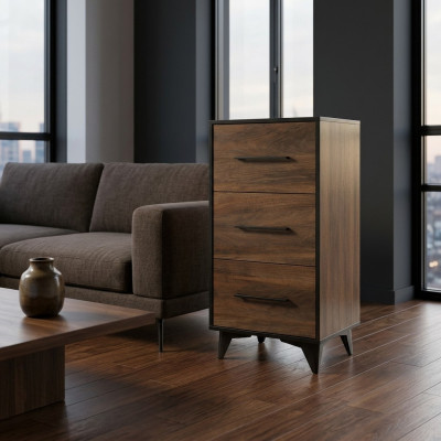 Muebles cómodas de madera maciza Armario masivo Diseñador de tocador nuevo de madera maciza Aparador de madera maciza
