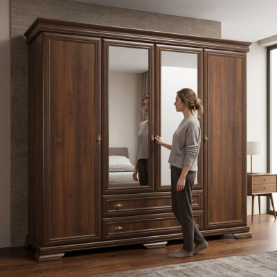 Muebles Armario Perchero Almacenamiento Armario Ropa Estante Armario Nuevo