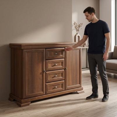 Armario Armarios Madera aparador Estantería Armario Nuevo Cómoda Cómodas Clásico