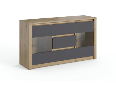 Diseño de muebles de sala de estar Aparador de madera moderno Cómoda Cómoda Armario alto Nuevo