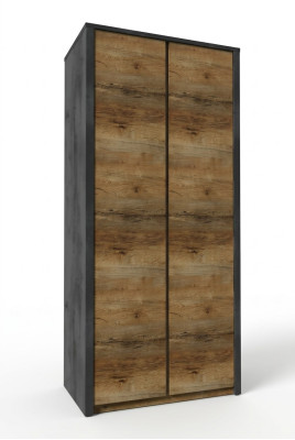 Dormitorio armario muebles de madera armario estilo rústico diseño marrón