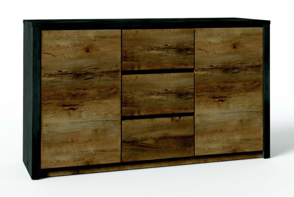 Cómoda de lujo cómoda aparador de tablero bajo diseño de muebles de armario de madera Aparador.