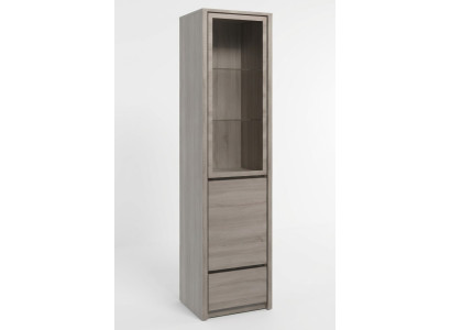 Muebles de sala de estar modernos vitrina de vidrio madera armario nuevo.