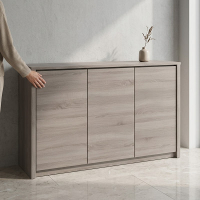 Cómoda Armario Armario alto Credenza Puertas Armarios Cómoda Madera Diseño Muebles