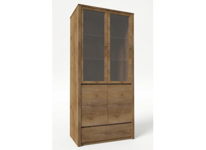Vitrina de cristal Gabinete de cristal Armarios Armario Madera Muebles Nuevo Vitrinas Armario de madera Nuevo