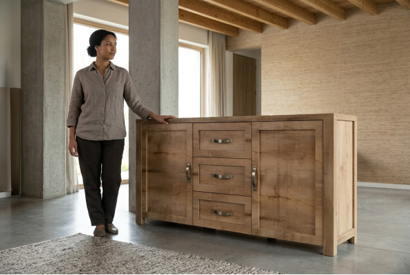 Cómoda armario aparador mesa auxiliar cómodas armarios muebles macizos madera aparador