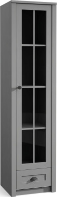 Vitrina de casa de campo Armario Muebles clásicos Vitrina Gabinete de vidrio