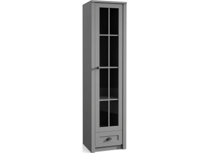 Vitrina de casa de campo Armario Muebles clásicos Vitrina Gabinete de vidrio