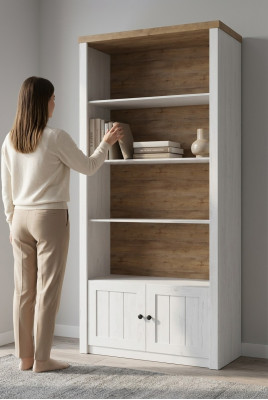 Armario Armario de Pared Muebles de Madera Hechos a Mano Estantería Librero de Pared Estante de Madera Estante