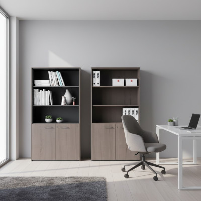 Muebles Mobiliario Estante Estantes Madera Diseño Nuevo Archivador Armario Oficina Sistema
