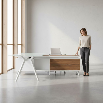 Mesas de esquina, escritorio, mesa italiana, mobiliario, Frezza, muebles de computadora, mesa.