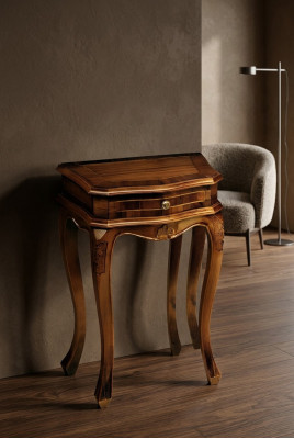 Mesa auxiliar de madera, cómoda de madera, consola de mesa, mesa de pared de madera, mesa auxiliar de muebles.