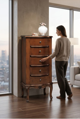 Cómoda con cajones Aparador Mesa de madera Armario con cajones Armario Muebles