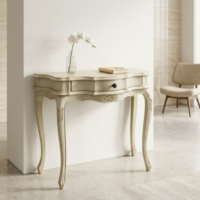 Mesa de consola blanca consola consola consola de madera mesa soporte pared mesa nueva