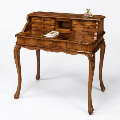 Muebles de oficina Mesa de trabajo Marrón Escritorio Secretario Mesa de computadora Mesa Mesas