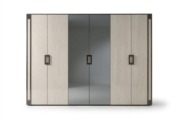 Diseño de armario de ropa Armarios de diseño para dormitorio Muebles Vivienda Muebles de madera Nuevos