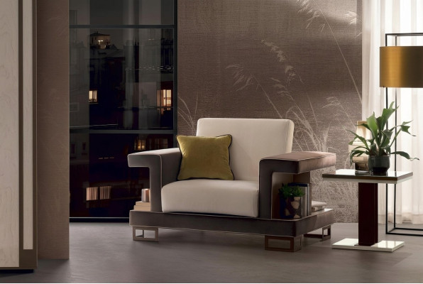 Sillón diseño Silla Tapizado Club Relax Nuevo Textil Tela Salón Televisión 1 Plaza