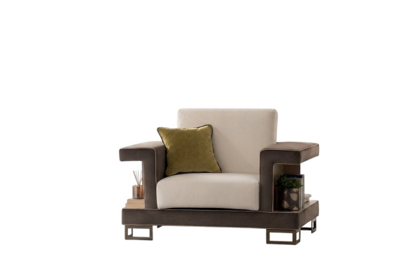 Sillón diseño Silla Tapizado Club Relax Nuevo Textil Tela Salón Televisión 1 Plaza
