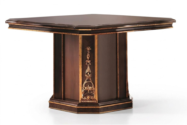 Mesa de comedor de madera, mesa de madera, mesas de madera, mesa, comedor, diseño, muebles de lujo, arredoclassic.