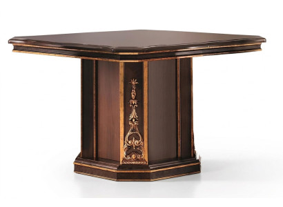Mesa de comedor de madera, mesa de madera, mesas de madera, mesa, comedor, diseño, muebles de lujo, arredoclassic.