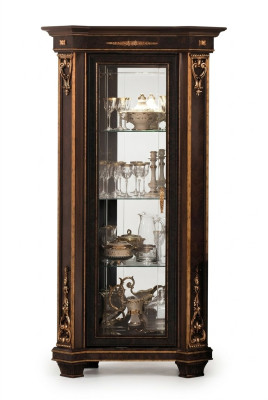 Vitrina armario Vitrinas clásicas Armarios de salón Decoración Cómoda Nueva
