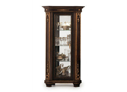 Vitrina armario Vitrinas clásicas Armarios de salón Decoración Cómoda Nueva