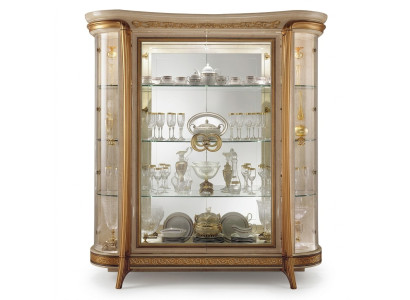 Vitrina armario Vitrinas Armarios Salón Muebles Diseño Muebles italianos Nuevos