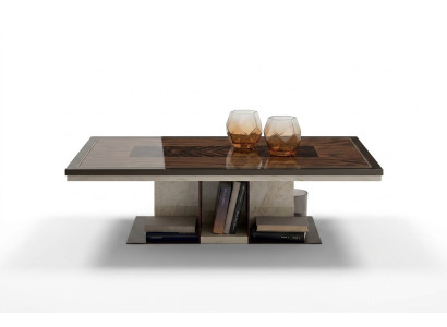 Mesas de café Mesa de lujo de madera Mesas Consolas Diseño Muebles italianos Arredo