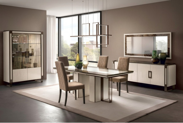 Mesa + 4 sillas Silla Moderno Comedor Set Grupo de comedor Mesa Mesas Conjunto