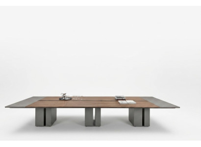 Despacho de diseño de madera Muebles de oficina Mesas de reuniones Mesa de conferencias Moderno