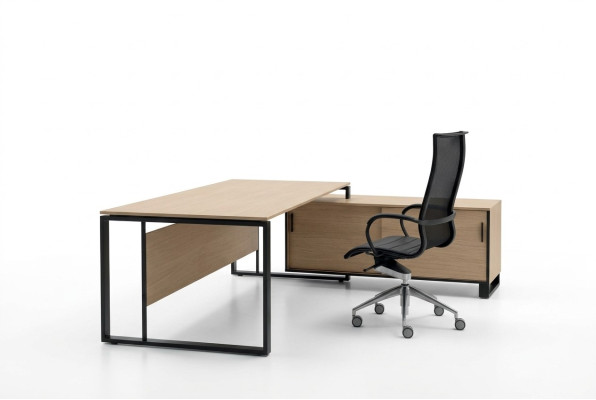 Escritorio de esquina Escritorio de computadora Estantería Escritorio Mesa Muebles de oficina Frezza