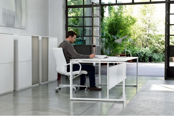 Mesa de computadora Escritorio Muebles de oficina Escritorio de oficina Mesa Frezza