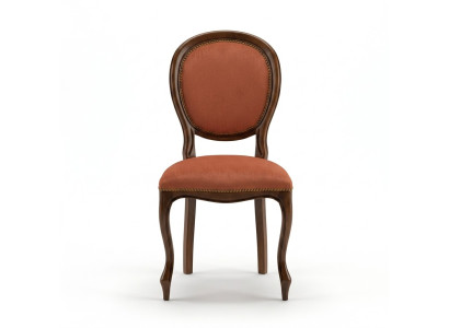 Silla Marrón Diseño Sala de estar Comedor Madera Sillas Tapizado Sillón Muebles Nuevo