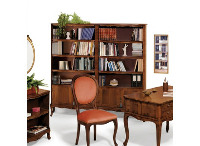 Conjunto de muebles de oficina, oficina completa, escritorio de oficina, armario de oficina, madera maciza, madera auténtica, de Italia.