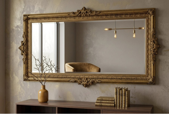 Muebles Hogar Decoración de interiores Espejo de pared Perchero Nuevo Espejo de pared Decoración