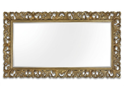 Espejo de pared de muebles de espejo clásico de diseñador italiano en madera - Modelo 1576