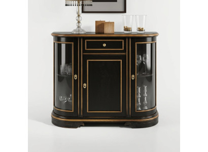 Vitrina armario vitrinas clásicas muebles de salón Armario macizo aparador