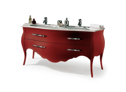 Mueble de baño inferior Armario de baño Rojo 175cm Armario Mueble de baño Colgante Nuevo