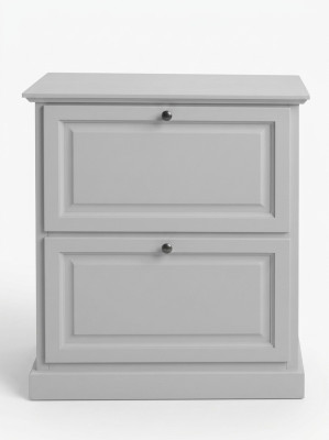 Mueble de zapatos de madera para zapatos italiano con compartimento y cajones en madera maciza.
