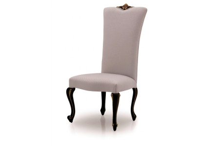 Silla de comedor Silla de comedor Sillas de relajación Silla de terciopelo y madera beige diseño de asiento.