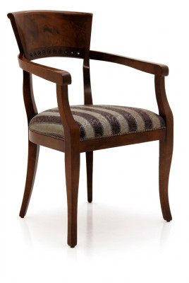 Silla con reposabrazos Silla de comedor Madera Nuevo Sillas de comedor Sillón Diseño Déco