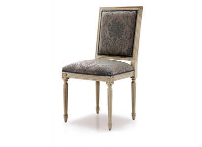 Silla Silla de comedor Madera Tela Sillas de comedor Sillón de diseño Marrón Nuevo Respaldo