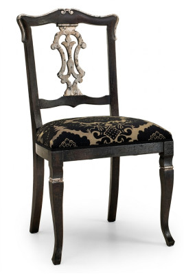 Silla tapizada marrón silla de comedor silla de oficina silla de respaldo sillón silla diseño