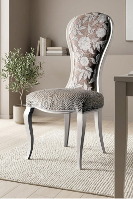 Silla tapizada Royal Sillas Silla de comedor Silla de oficina Sillón moderno Silla de diseño