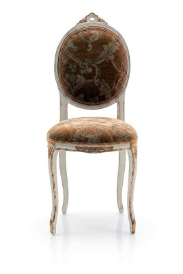 Diseño de silla tapizada Royal Sillas Silla de comedor Silla de oficina Silla Barroca Art déco