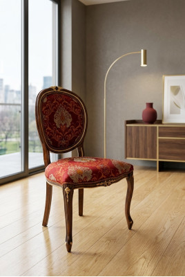Muebles sillas silla de comedor silla de oficina Nuevo sillón silla diseño silla tapizada lujo