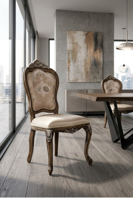 Silla de comedor Silla de oficina Silla de diseñador Nueva silla Silla tapizada Silla de salón