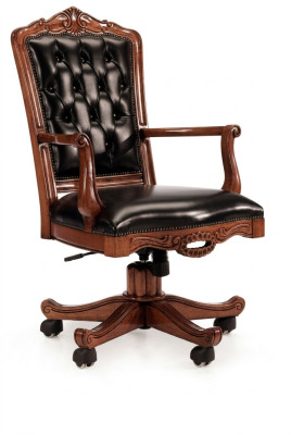 Muebles de oficina, asientos, sillas giratorias, sillones ejecutivos, sillones, silla de oficina, silla giratoria, cuero, nuevo.