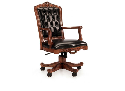 Muebles de oficina, asientos, sillas giratorias, sillones ejecutivos, sillones, silla de oficina, silla giratoria, cuero, nuevo.