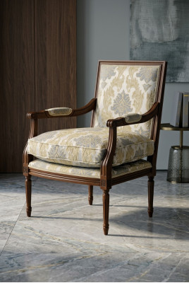Muebles de diseño de lujo, sillas de diseño Art déco, sillones de diseño textil para sala de estar, salón nuevo.